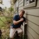 Jonathan Dooley Inspecting Water Line