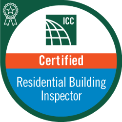 Certified Residential Building Inspector Badge